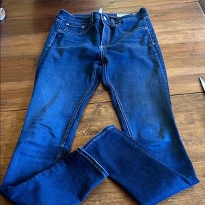 rag & bone Women's Dark Blue Skinny Jeans